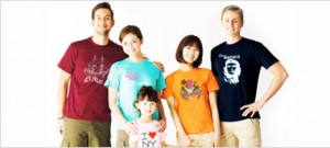 家族でオリジナルTシャツ